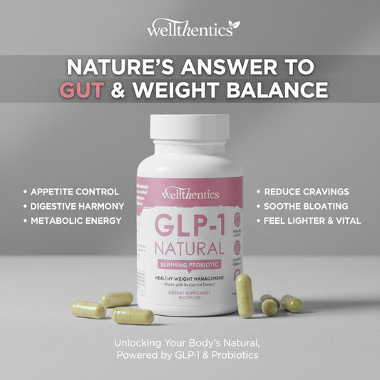 Wellthentics GLP-1 Natural Slimming Probiotic