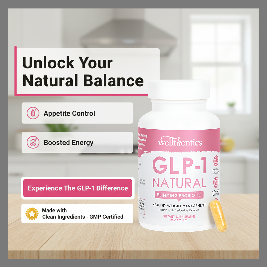 Wellthentics GLP-1 Natural Slimming Probiotic